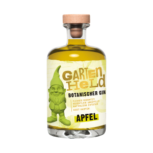 Gartenheld Botanischer Gin Apfel Flasche
